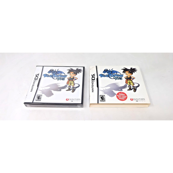 Blue Dragon Plus + Slipcover Nintendo DS Y-FOLDS FACTORY SEALED Brand New guide